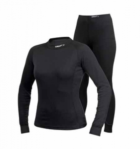 Комплект женского термобелья Craft Be Active Multi 2-pack W 193898 (1999 Black)