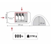 Палатка TRAMP Octave 3 схема