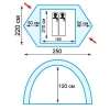 Палатка TRAMP Nishe 2 СХЕМА